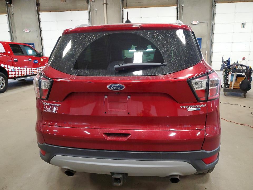 2017 Ford Escape VIN 1FMCU9J90HUB72399 COPART salvage auction — HAIL, Mn - Cert Of Title-Salvage, sold $250 on 2026-07-09 (photo 6)