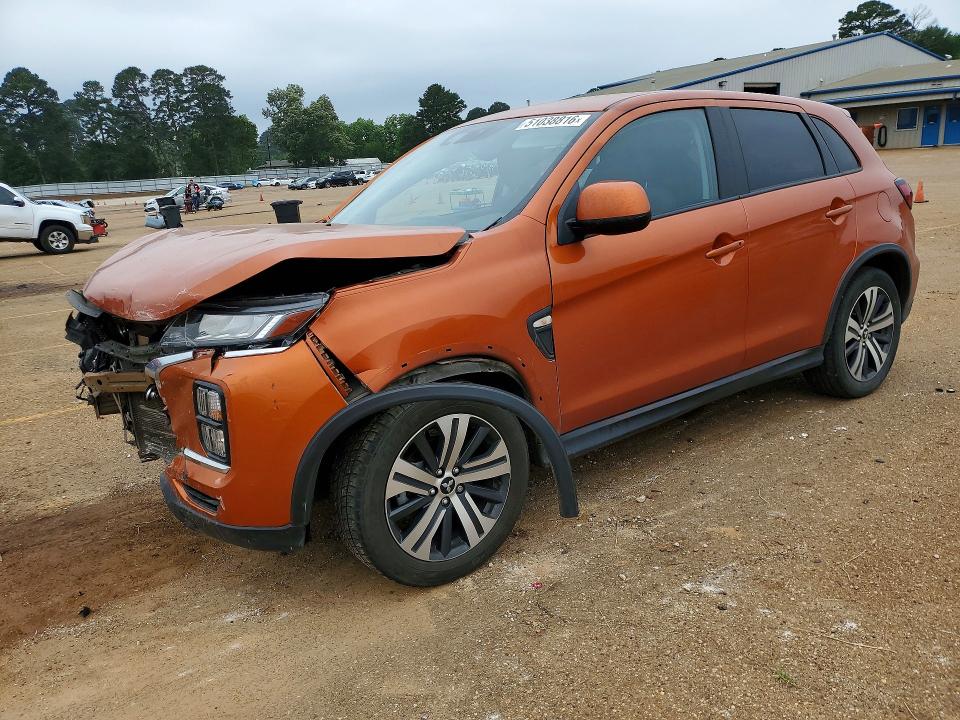 2023 Mitsubishi Outlander VIN JA4ARUAU0PU003366 COPART salvage auction — FRONT END, Tx - Salvage Vehicle Title, sold $3,600 on 2026-07-27 (photo 1)