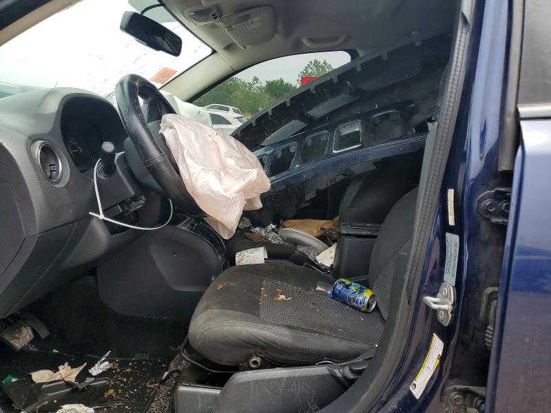 2017 Jeep Compass VIN 1C4NJDBBXHD105870 COPART salvage auction — FRONT END, Il - Salvage Certificate, sold $225 on 2026-07-10 (photo 7)
