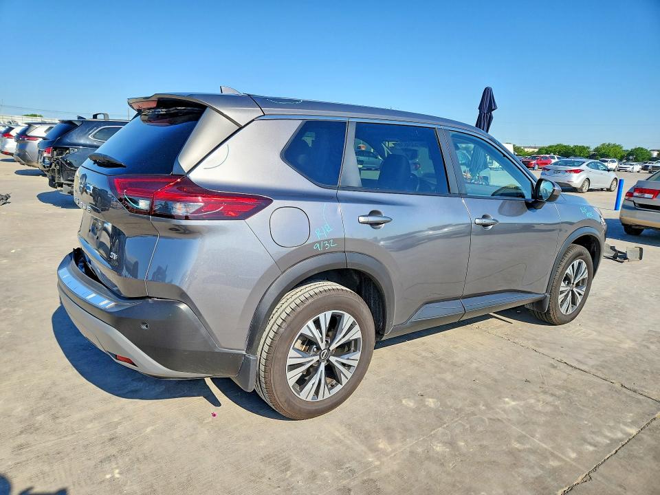 2023 Nissan Rogue VIN JN8BT3BA6PW411907 COPART salvage auction — ROOF, Tx - Certificate Of Title, sold $225 on 2026-07-09 (photo 3)