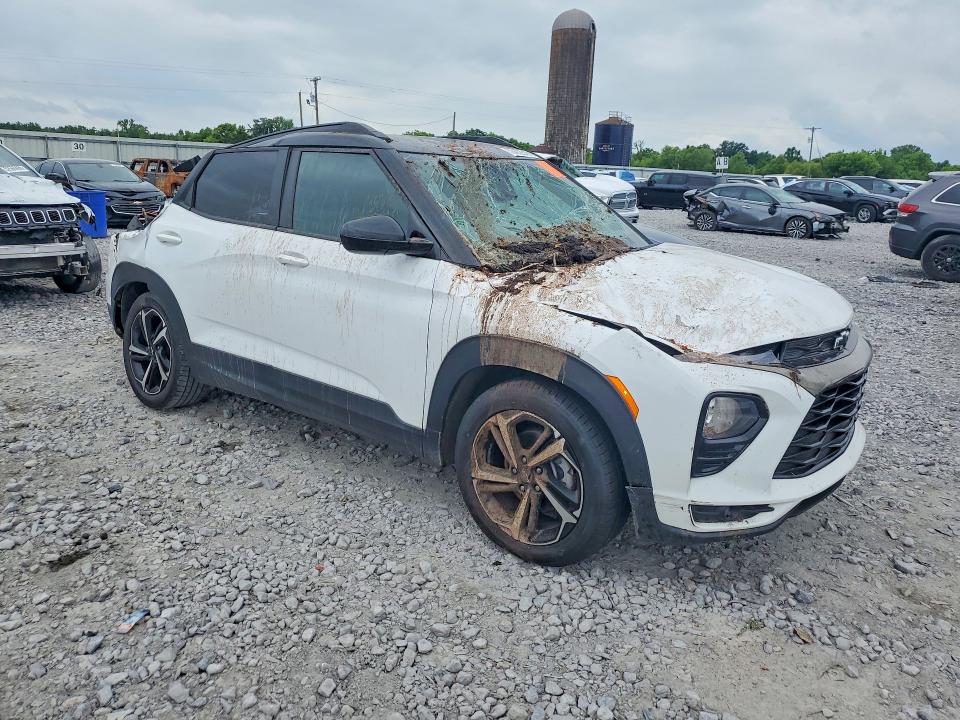 2021 Chevrolet Trailblazer VIN KL79MTSL6MB041177 COPART salvage auction — ALL OVER, Al - Cert Of Title-Salvage Title, sold $575 on 2026-07-09 (photo 4)