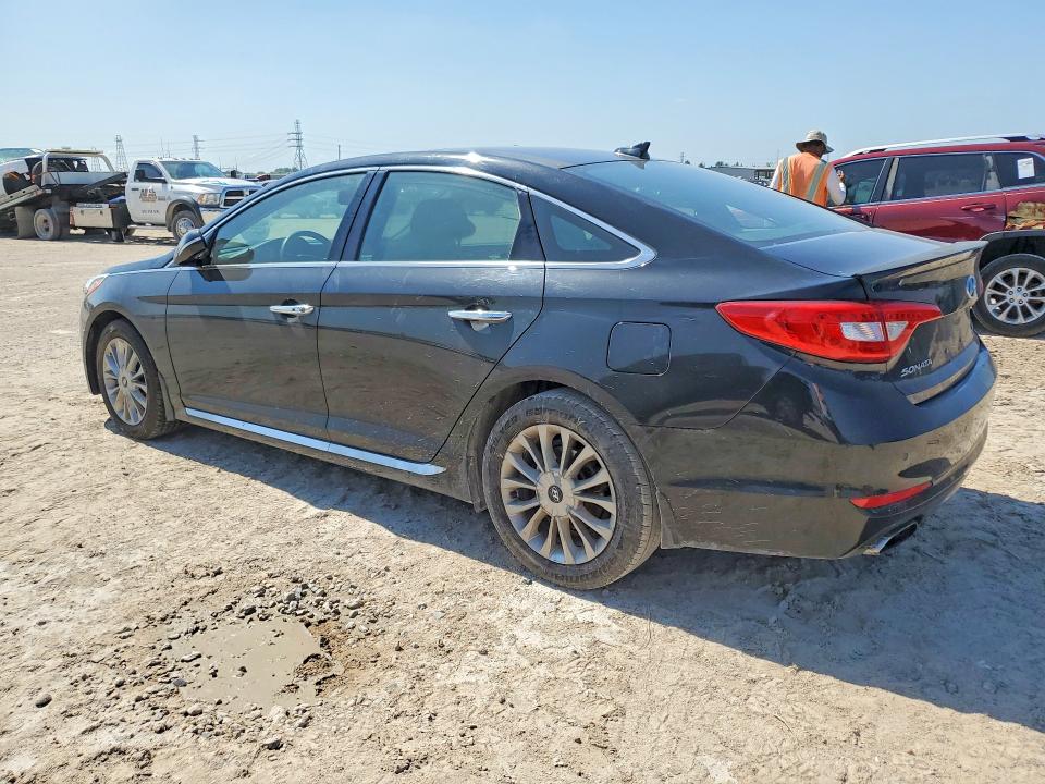 2015 Hyundai VIN 5NPE34AF8FH132250 COPART salvage auction — FRONT END, Tx - Salvage Vehicle Title, sold $150 on 2026-07-31 (photo 2)