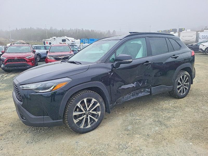 2024 Toyota Corolla cross VIN 7MUBAABG5RV087528 COPART salvage auction — SIDE, NS - SALVAGE TITLE, sold $7,600 on 2026-07-23 (photo 1)