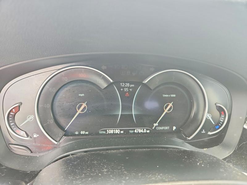 2018 BMW 5er VIN WBAJE5C53JWA93217 COPART salvage auction — WATER/FLOOD, Fl - Cert Of Title-Slvg Rebld Flood, sold $5,600 on 2026-07-10 (photo 9)