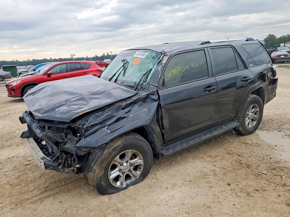 2019 Toyota 4runner VIN JTEBU5JR8K5659761 COPART salvage auction — FRONT END, Tx - Salvage Vehicle Title, sold $6,000 on 2026-07-28 (photo 1)