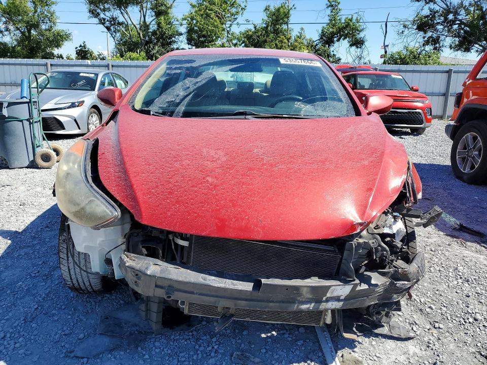 2011 Hyundai Elantra VIN KMHDH4AEXBU094181 COPART salvage auction — FRONT END, Fl - Cert Of Title Slvg Rebuildable, sold $900 on 2026-07-07 (photo 5)