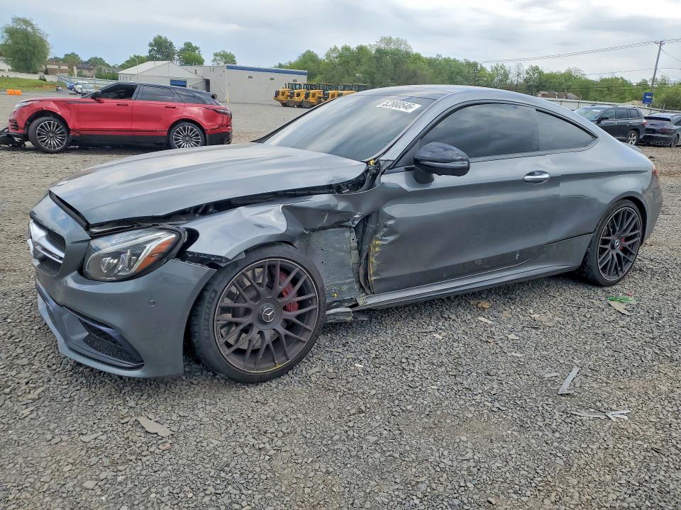 2018 Mercedes-benz C-klasse VIN WDDWJ8HB1JF675680 COPART salvage auction — FRONT END, SC - CERT OF TITLE-SALVAGE, sold $21,300 on 2026-07-10 (photo 1)