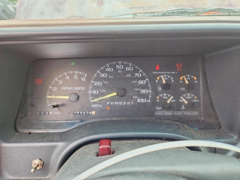 1998 Gmc SIERRA VIN 2GTEK19R4W1503681 COPART salvage auction — UNDERCARRIAGE, Md - Certificate Of Title, sold $525 on 2026-07-09 (photo 9)