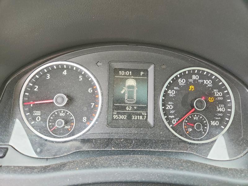 2017 Volkswagen VIN WVGSV7AX7HK005528 COPART salvage auction — FRONT END, Nc - Salvage Certificate Of Title, sold $1,600 on 2026-07-27 (photo 9)