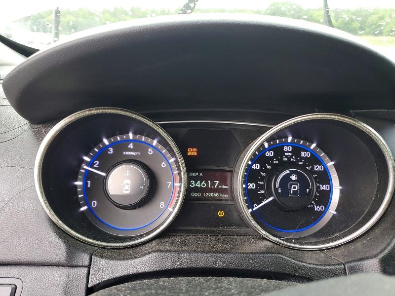 2011 Hyundai Sonata VIN 5NPEC4AC9BH245785 COPART salvage auction — FRONT END, Ga - Cert Of Title-Salvage, sold $475 on 2026-07-30 (photo 9)