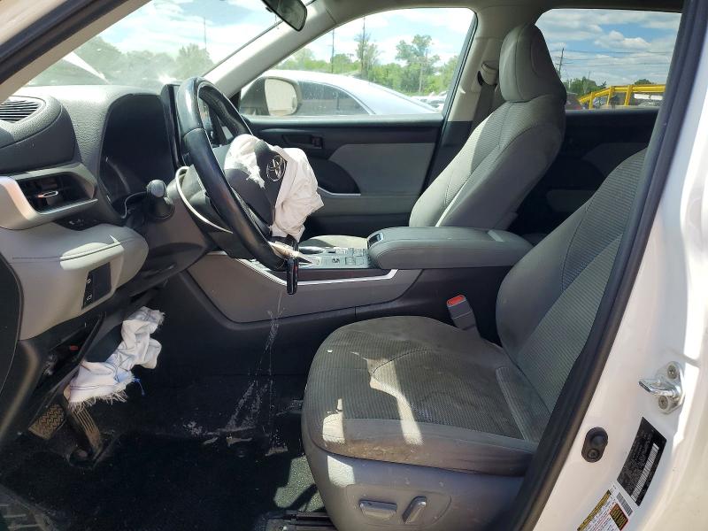 2021 Toyota VIN 5TDBZRBH3MS535526 COPART salvage auction — FRONT END, Ky - Cert Of Title-Salvage, sold $6,100 on 2026-07-22 (photo 7)