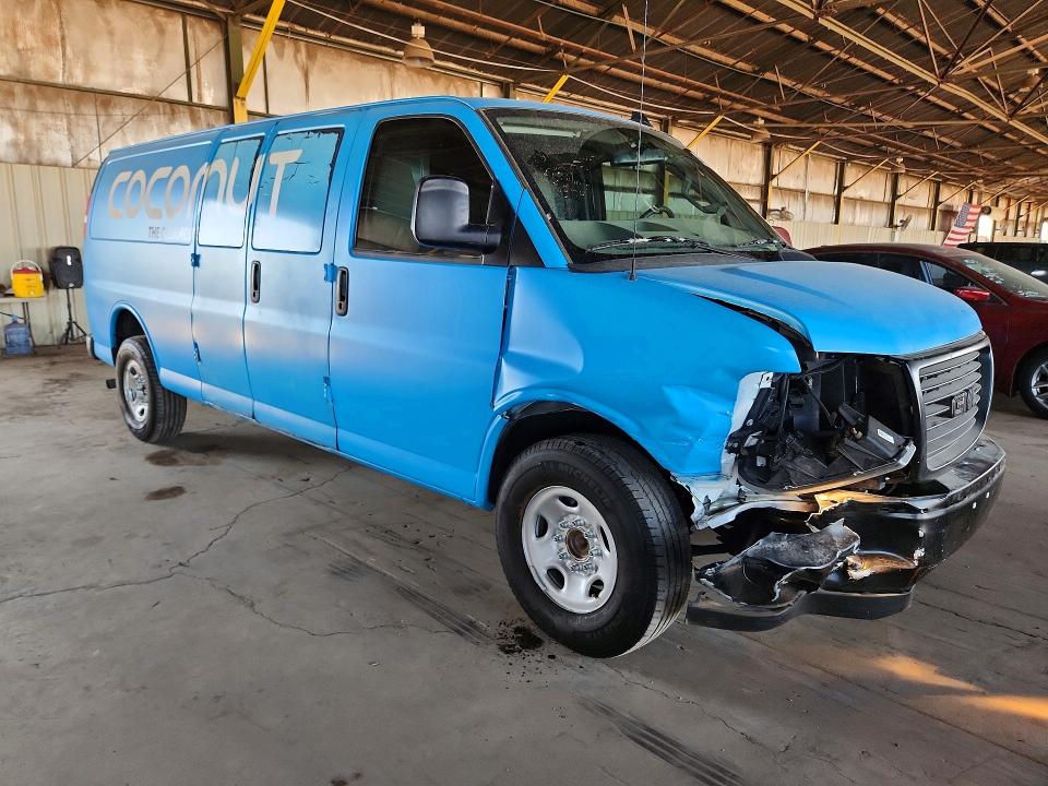 2025 Gmc Savana VIN 1GTZ7HF77S1173761 COPART salvage auction — FRONT END, Az - Cert Of Title - Salvage, sold $15,300 on 2026-07-22 (photo 4)