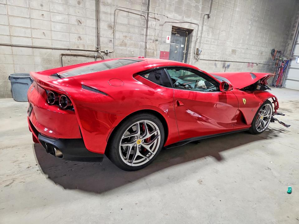 2020 Ferrari 812 superfast VIN ZFF83CLA5L0248623 COPART salvage auction — FRONT END, Mn - Cert Of Title-Salvage, sold $214,000 on 2026-07-30 (photo 3)