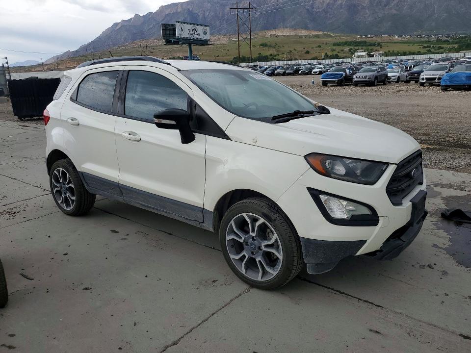 2020 Ford Ecosport VIN MAJ6S3JL1LC384085 COPART salvage auction — FRONT END, Ut - Salvage Certificate, sold $2,250 on 2026-07-20 (photo 4)