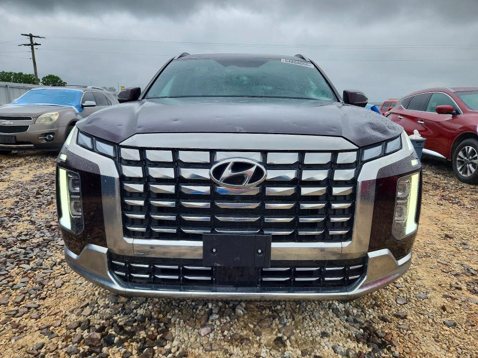 2024 Hyundai Palisade VIN KM8R7DGEXRU713419 COPART salvage auction — HAIL, Mo - Certificate Of Title, sold $18,100 on 2026-07-22 (photo 5)