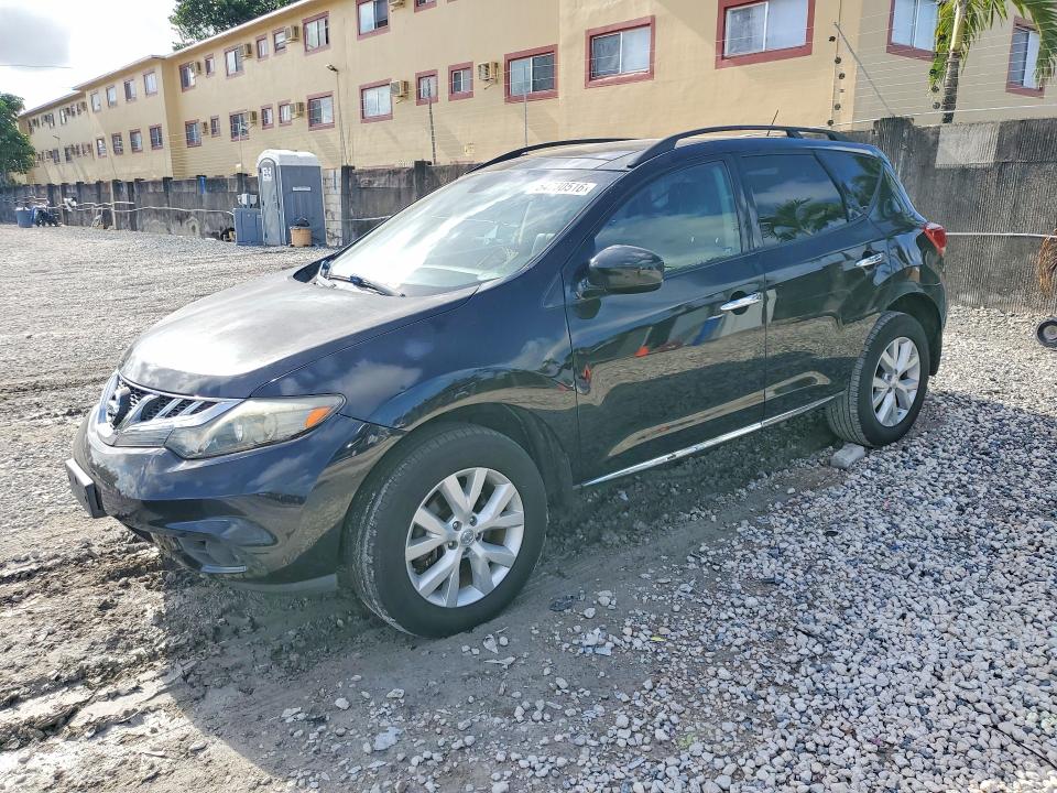 2011 Nissan Murano VIN JN8AZ1MW0BW150726 — COPART salvage auction photo