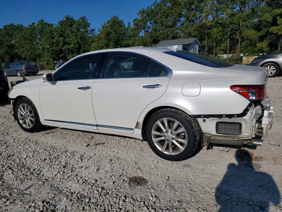 2012 Lexus ES VIN JTHBK1EG0C2506434 COPART salvage auction — ALL OVER, Tx - Certificate Of Title, sold $175 on 2026-07-21 (photo 2)