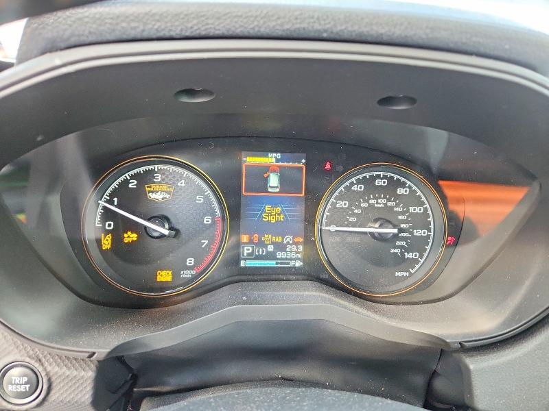 2025 Subaru Forester VIN JF2SKAJC2SH404733 COPART salvage auction — FRONT END, Il - Salvage Certificate, sold $10,100 on 2026-07-20 (photo 9)