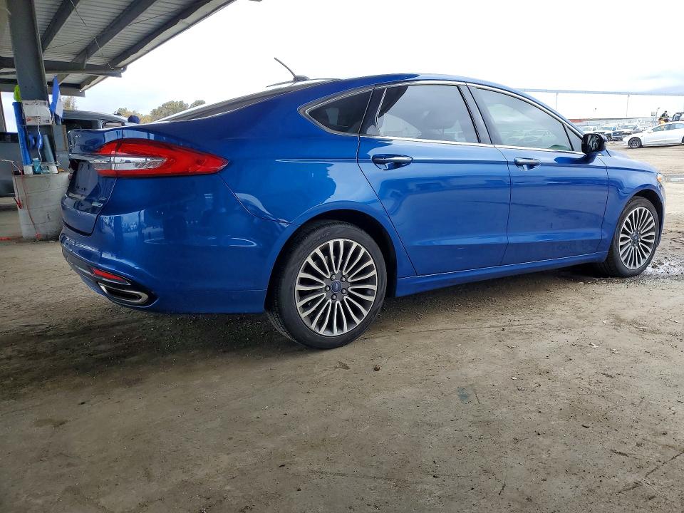 2017 Ford Fusion VIN 3FA6P0T97HR415995 COPART salvage auction — FRONT END, Ca - Salvage Certificate, sold $1,750 on 2026-07-02 (photo 3)