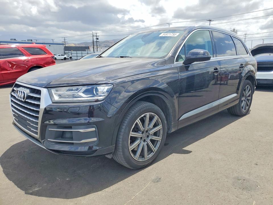 2019 Audi Q7 VIN WA1AAAF71KD006200 COPART salvage auction — REAR END, Ca - Salvage Certificate, sold $7,500 on 2026-07-13 (photo 1)