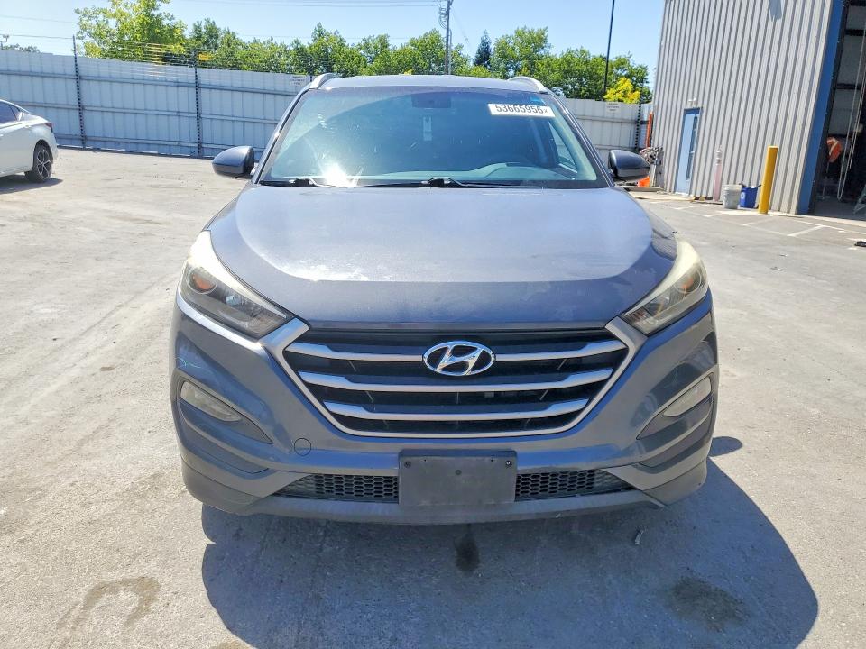 2018 Hyundai Tucson VIN KM8J33A47JU772757 COPART salvage auction — VANDALISM, Ca - Salvage Certificate, sold $3,150 on 2026-07-07 (photo 5)
