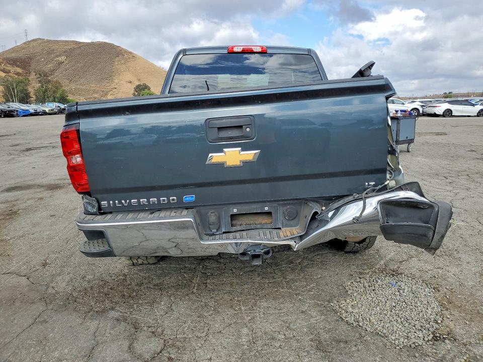 2017 Chevrolet Silverado VIN 3GCUCRER0HG401642 COPART salvage auction — FRONT END, Ca - Salvage Certificate, sold $4,150 on 2026-07-30 (photo 6)