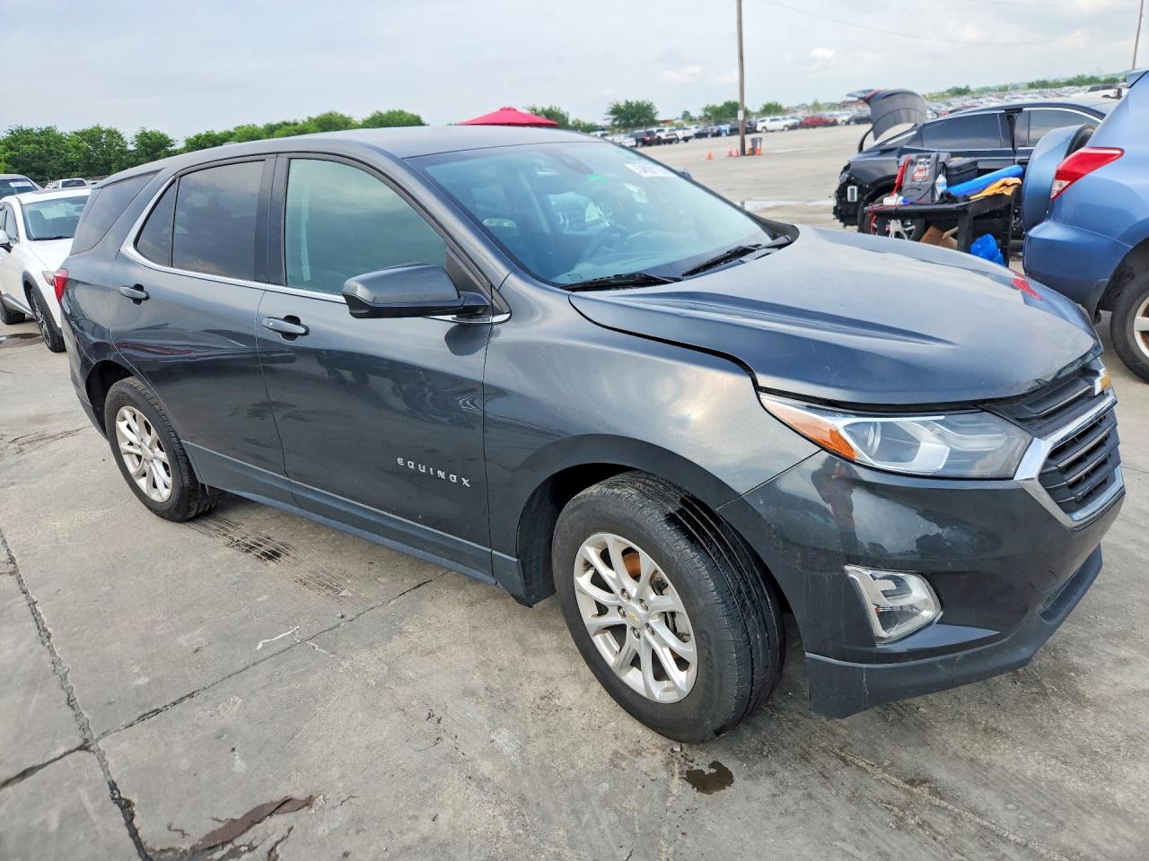2020 Chevrolet Equinox VIN 2GNAXKEV8L6197244 COPART salvage auction — Hail, TX - CERTIFICATE OF TITLE, sold $2,950 on 2026-07-08 (photo 4)
