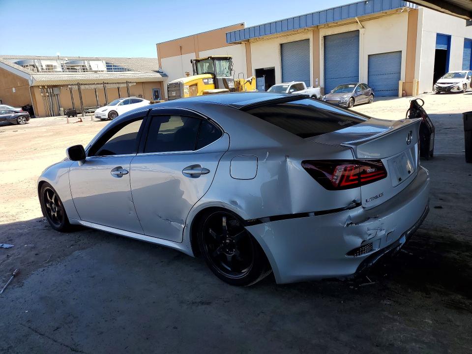 2006 Lexus Is 350 VIN JTHBE262765000974 COPART salvage auction — REAR END, Ca - Salvage Certificate, sold $3,500 on 2026-07-09 (photo 2)