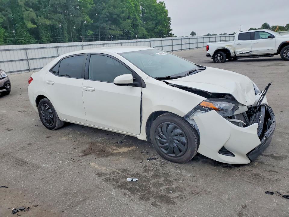 2017 Toyota Corolla VIN 5YFBURHEXHP575208 COPART salvage auction — FRONT END, Nc - Salvage Certificate Of Title, sold $4,050 on 2026-07-02 (photo 4)