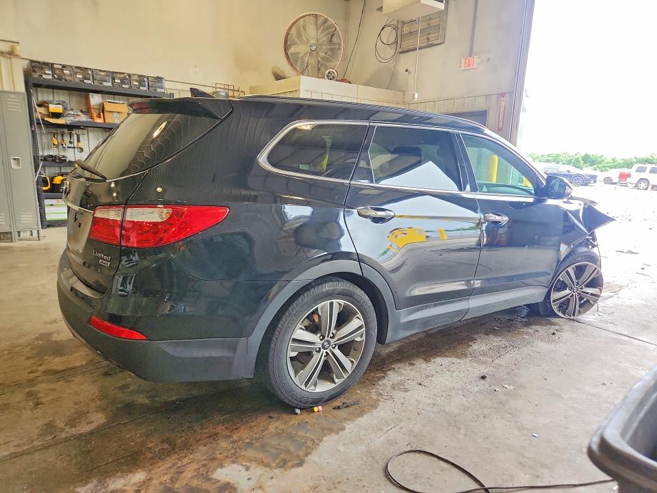 2013 Hyundai Santa fe VIN KM8SRDHF8DU011451 COPART salvage auction — FRONT END, Il - Salvage Certificate, sold $1,350 on 2026-07-28 (photo 3)