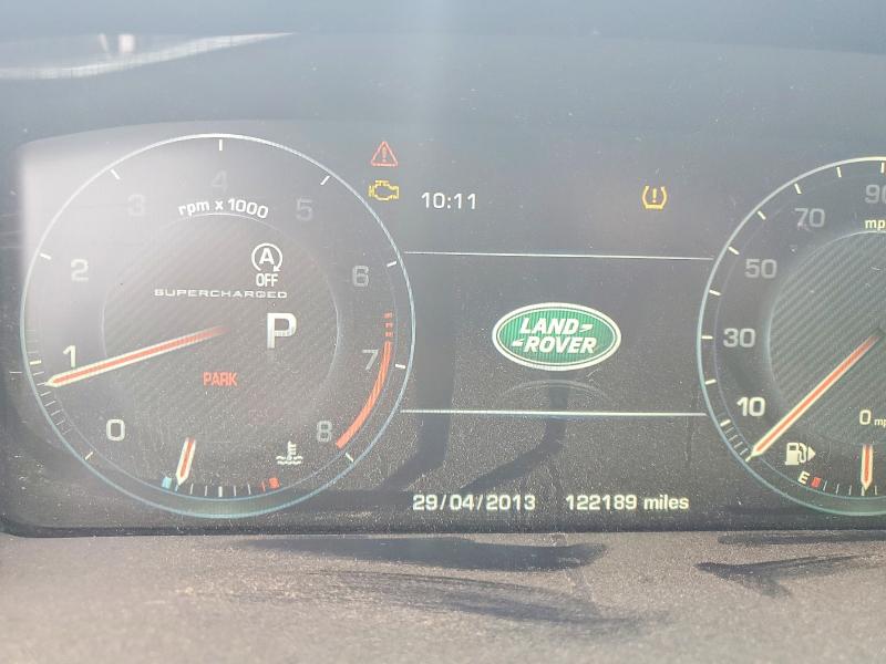 2016 Land rover RANGE ROVER VIN SALWR2EF7GA588033 COPART salvage auction — ROLLOVER, Co - Public - Salvage Title, sold $975 on 2026-07-28 (photo 9)