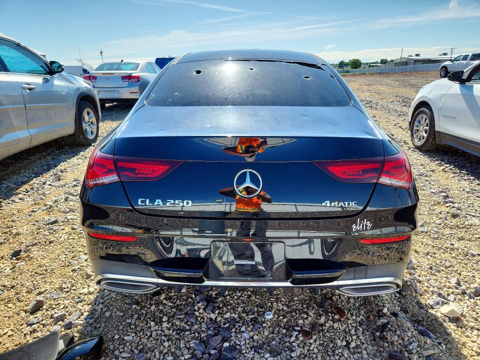 2022 Mercedes-benz Cla-klasse VIN W1K5J4HB7NN301896 COPART salvage auction — HAIL, Salvage Title, sold $12,000 on 2026-07-20 (photo 6)