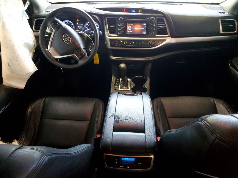 2019 Toyota Highlander VIN 5TDZZRFH7KS356119 COPART salvage auction — SIDE, AR - CERT OF TITLE-SALVAGE, sold $1,350 on 2026-07-27 (photo 8)