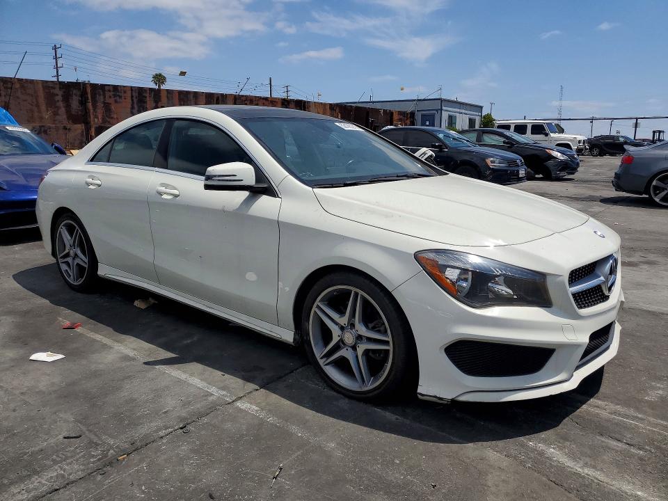 2014 Mercedes-benz Cla-klasse VIN WDDSJ4EB5EN105253 COPART salvage auction — SIDE, Ca - Salvage Certificate, sold $3,150 on 2026-07-24 (photo 4)