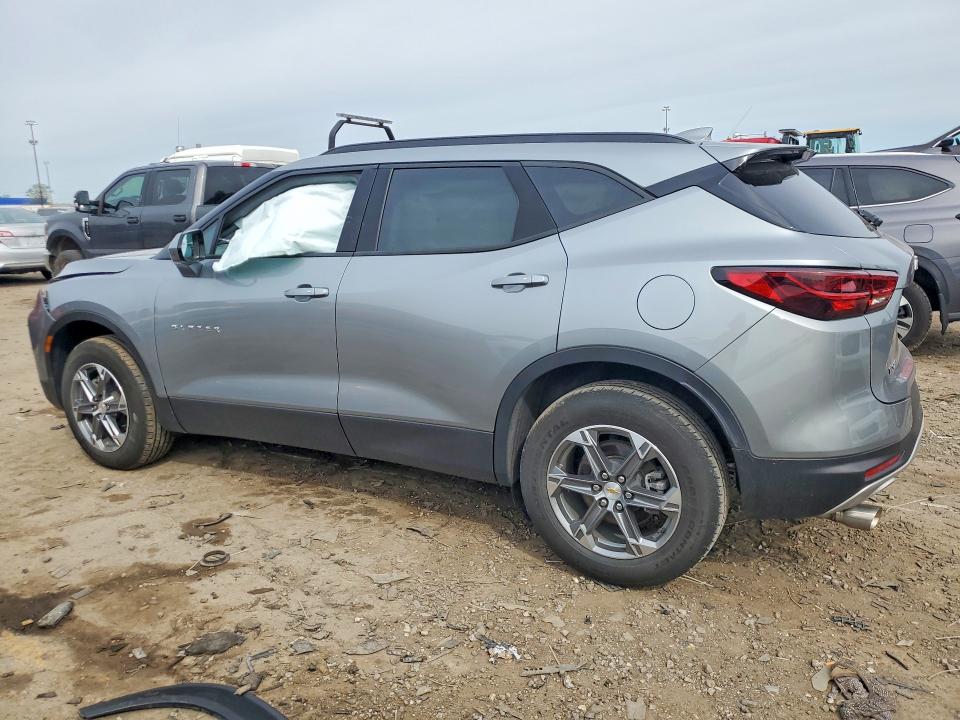 2024 Chevrolet Blazer VIN 3GNKBCR40RS162203 COPART salvage auction — FRONT END, Mi - Certificate Of Title, sold $10,500 on 2026-07-28 (photo 2)