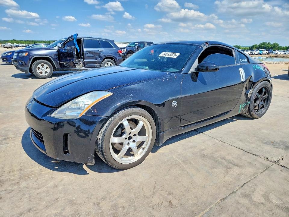 2003 Nissan 350z VIN JN1AZ34D53T105633 COPART salvage auction — REAR END, Tx - Cert Of Title-Rebuilt Salvage, sold $2,350 on 2026-07-09 (photo 1)