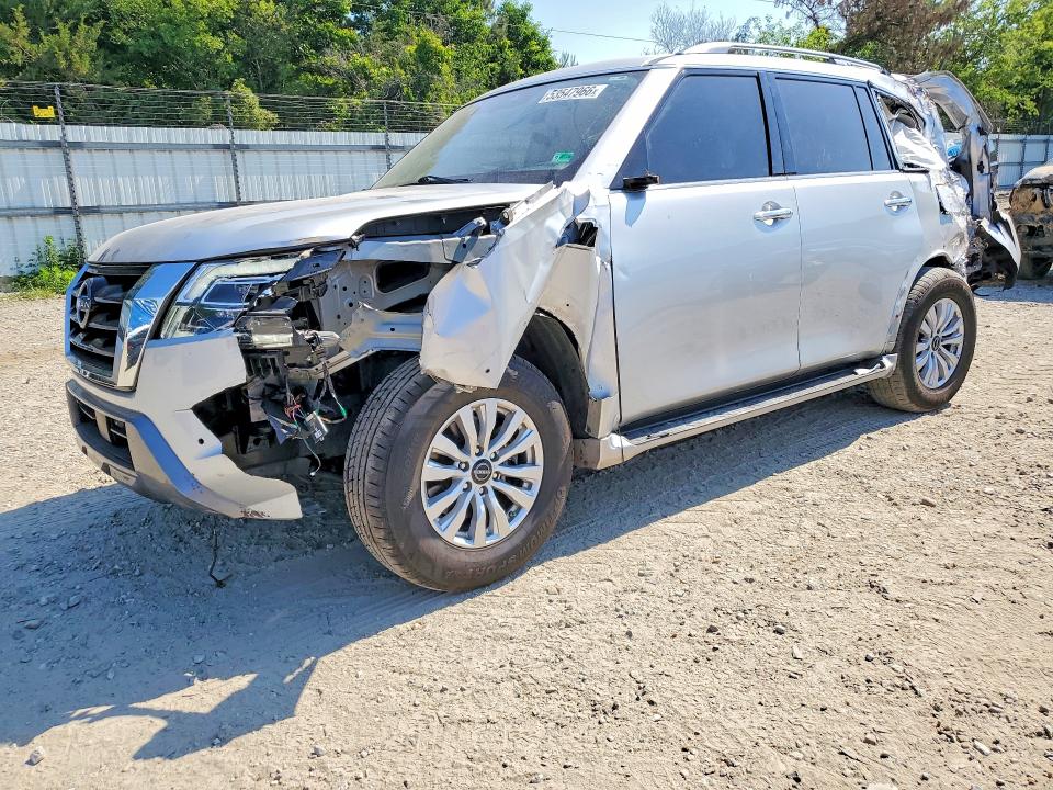 2023 Nissan VIN JN8AY2AD3P9690640 COPART salvage auction — REAR END, Va - Cert Of Title - Salvage, sold $6,300 on 2026-07-07 (photo 1)