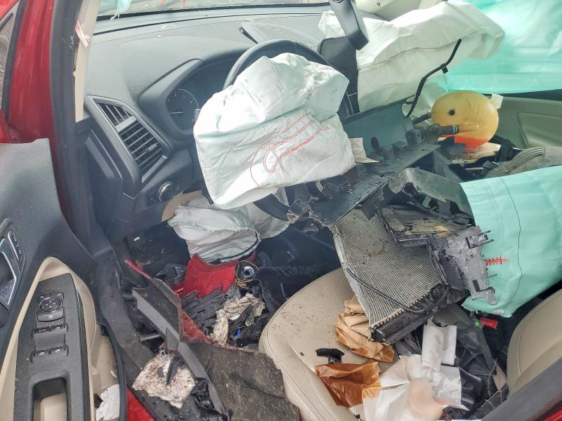 2018 Ford Ecosport VIN MAJ6P1WL3JC160313 COPART salvage auction — FRONT END, Md - Cert Of Salvage > 75% Damage, sold $150 on 2026-07-14 (photo 8)
