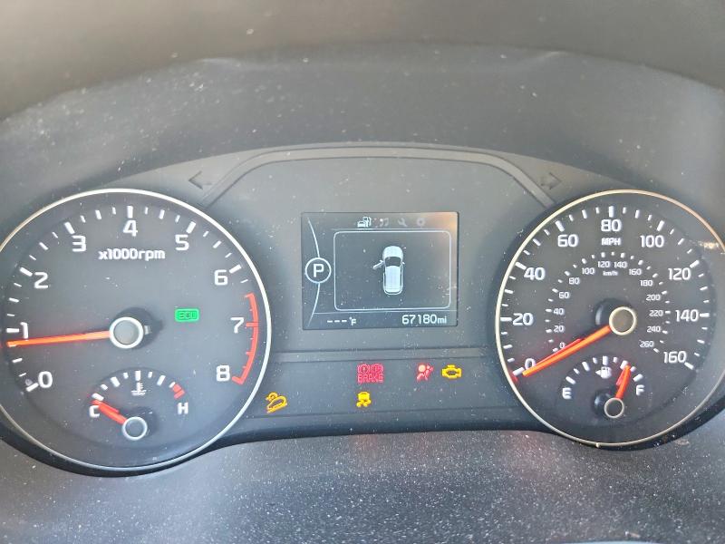 2018 Kia Sportage VIN KNDPM3AC9J7447335 COPART salvage auction — FRONT END, Tx - Salvage Vehicle Title, sold $3,100 on 2026-07-10 (photo 9)