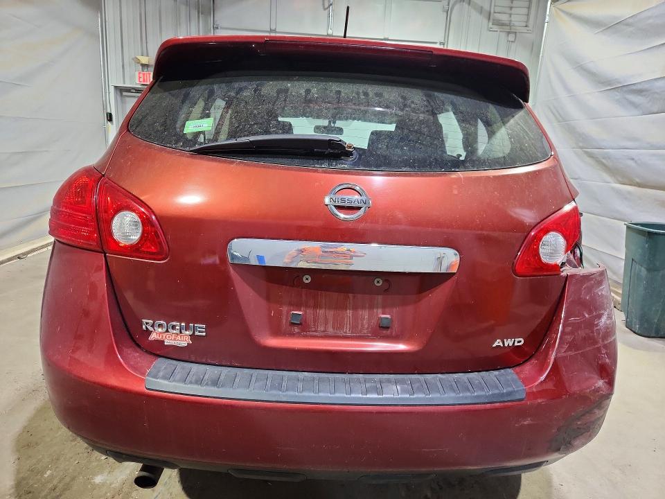 2013 Nissan Rogue VIN JN8AS5MVXDW626650 COPART salvage auction — REAR END, NH - CERT OF TITLE-SALVAGE, sold $350 on 2026-07-02 (photo 6)