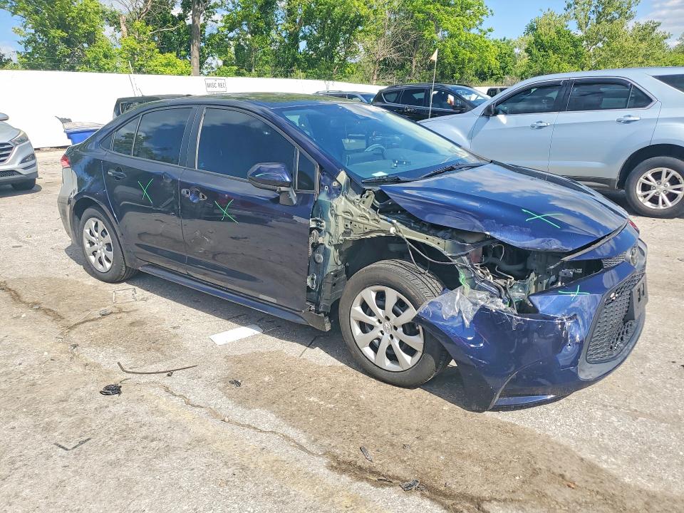 2021 Toyota Corolla VIN 5YFEPMAE8MP260256 COPART salvage auction — FRONT END, Mo - Salvage Certificate Of Title, sold $175 on 2026-07-21 (photo 4)