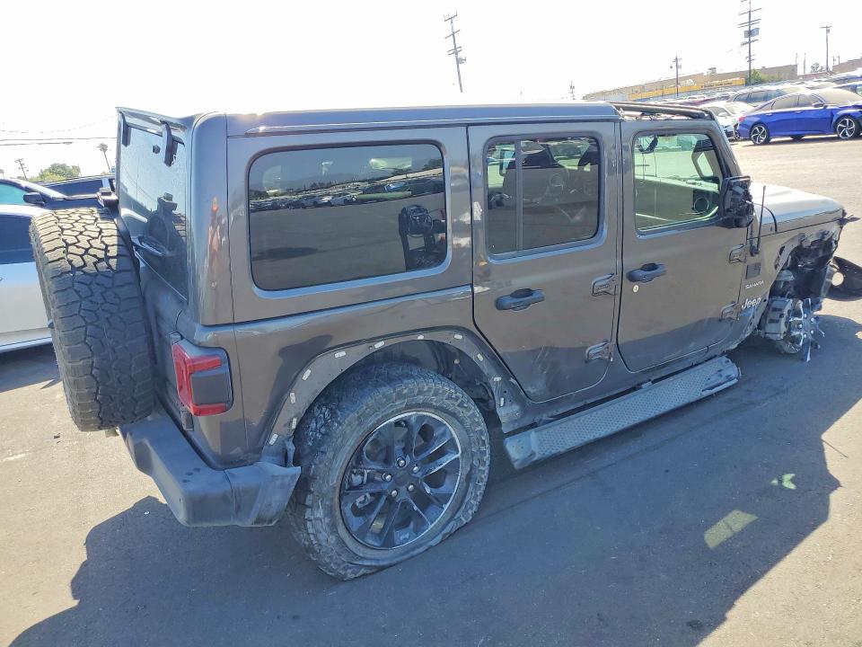 2021 Jeep Wrangler / VIN 1C4JJXP61MW789363 COPART salvage auction — FRONT END, CA - SALVAGE CERTIFICATE, sold $9,100 on 2026-07-29 (photo 3)