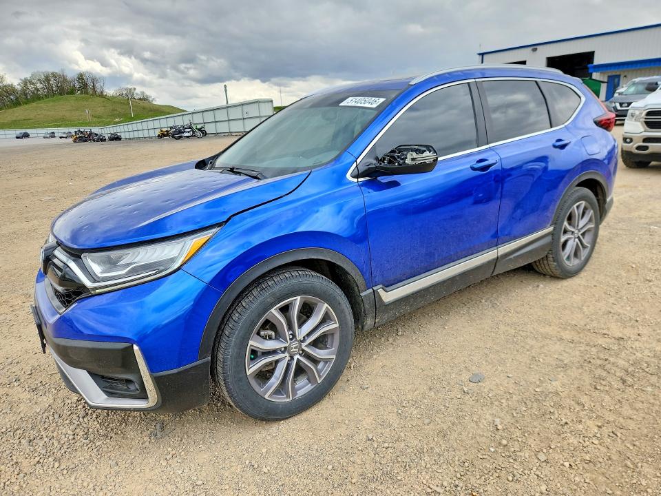 2022 Honda Cr-v VIN 7FARW2H97NE025141 COPART salvage auction — HAIL, WI, sold $5,000 on 2026-07-28 (photo 1)