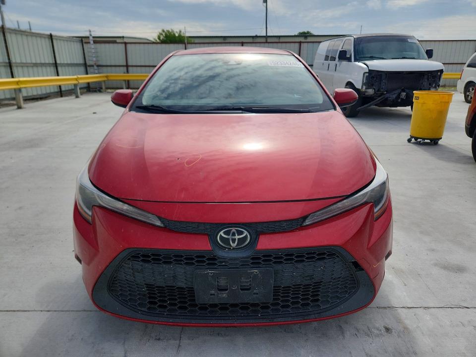 2020 Toyota Corolla VIN JTDEPRAE4LJ107079 COPART salvage auction — REAR END, Tx - Salvage Vehicle Title, sold $3,400 on 2026-07-10 (photo 5)