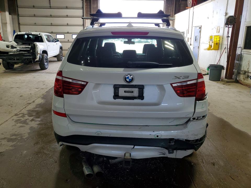 2015 BMW X3 VIN 5UXWX9C59F0D61013 COPART salvage auction — REAR END, Mn - Cert Of Title-Salvage, sold $3,800 on 2026-07-07 (photo 6)
