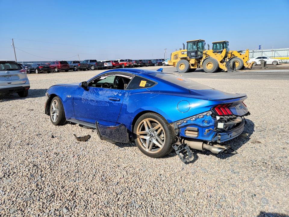 2024 Ford Mustang VIN 1FA6P8CFXR5408063 COPART salvage auction — ALL OVER, Tx - Salvage Vehicle Title, sold $5,300 on 2026-07-02 (photo 2)