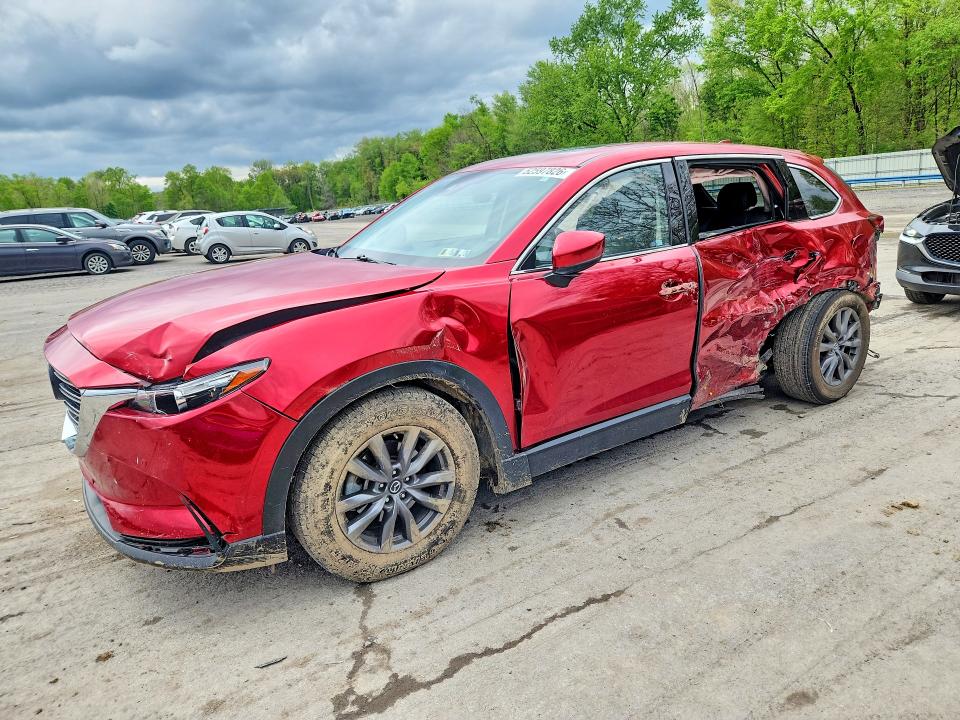 2021 Mazda VIN JM3TCBCY7M0505144 COPART salvage auction — SIDE, Pa - Certificate Of Salvage, sold $3,200 on 2026-07-02 (photo 1)
