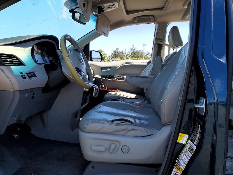 2012 Toyota VIN 5TDYK3DC6CS237189 COPART salvage auction — SIDE, Ca - Salvage Certificate, sold $1,700 on 2026-07-08 (photo 7)