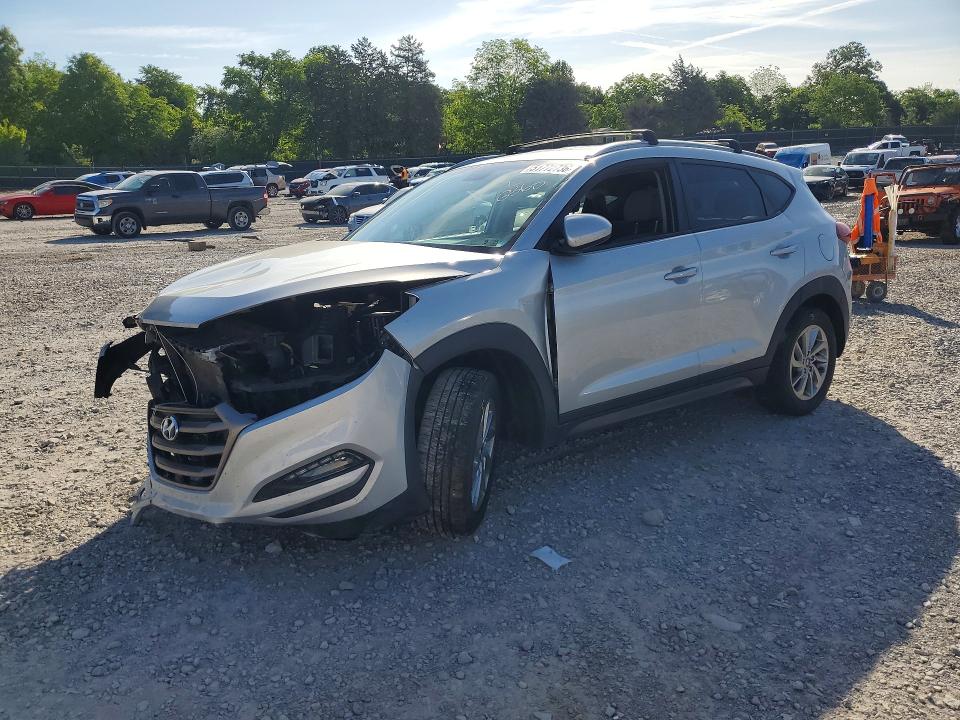 2016 Hyundai Tucson VIN KM8J3CA47GU209586 COPART salvage auction — ALL OVER, TN - SALVAGE CERTIFICATE (P), sold $1,150 on 2026-07-16 (photo 1)