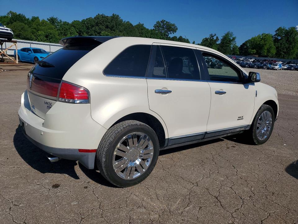 2008 Lincoln Mkx VIN 2LMDU88C88BJ15216 COPART salvage auction — UNDERCARRIAGE, Ms - Cert Of Title-Salvaged, sold $500 on 2026-07-10 (photo 3)